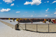 Strandpromenade und Strand