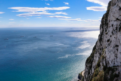 Gibraltar-Ausblick-Mittelmeer