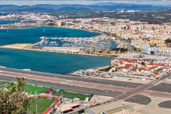 Gibraltar-Blick-auf-La-Linea